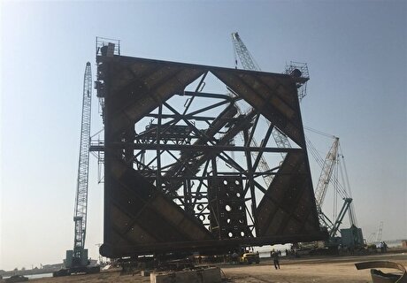 نخستین گام عملی برای توسعه میدان مشترک گازی فرزاد ب