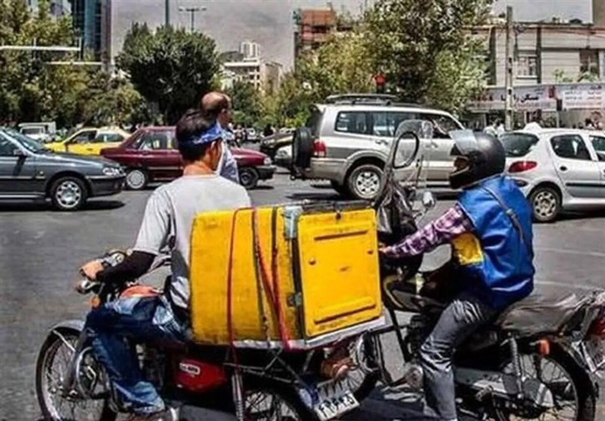 نقش پیک‌های موتوری تهران در ناترازی بنزین