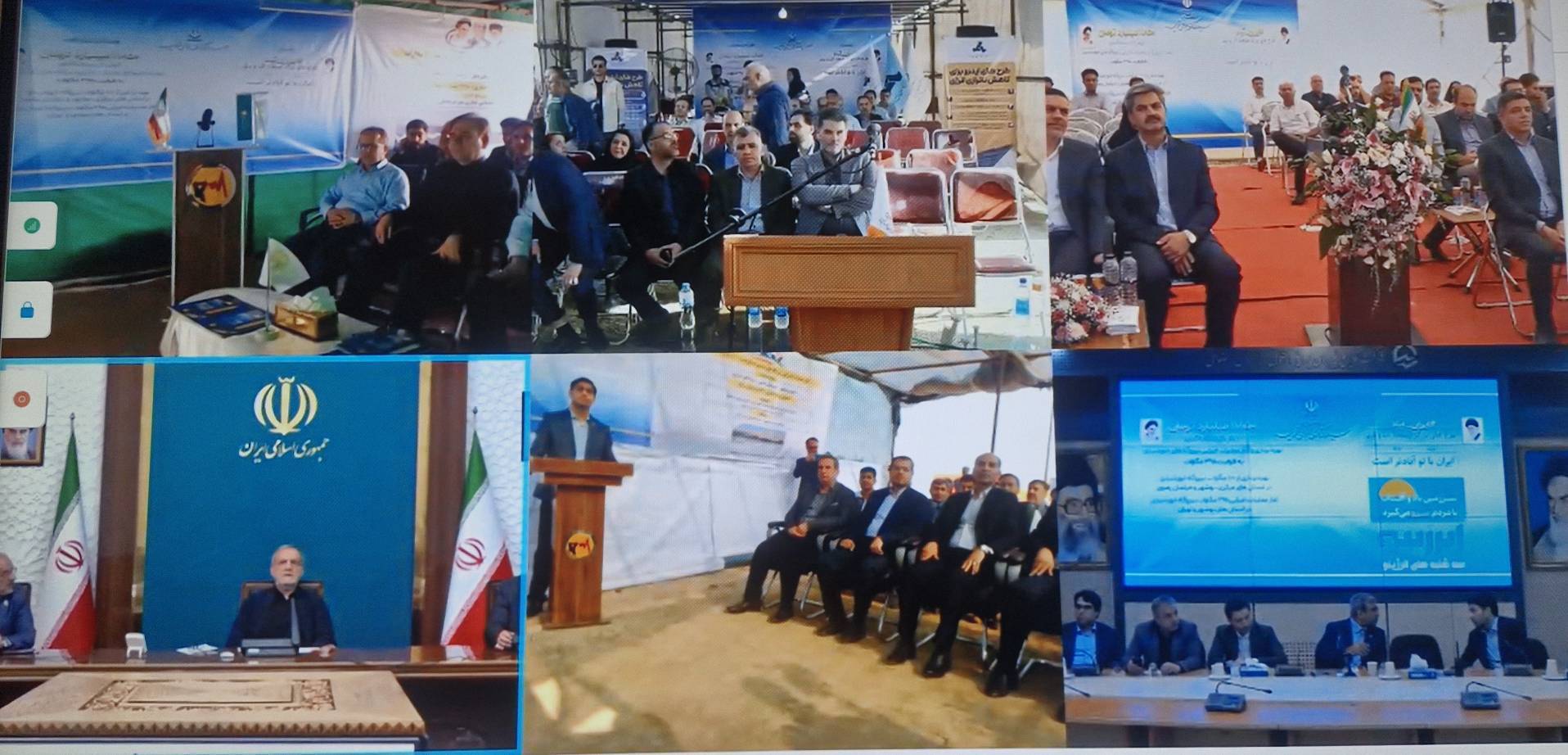آغاز احداث بیش از ۳۰۰ مگاوت نیروگاه جدید تجدیدپذیر
