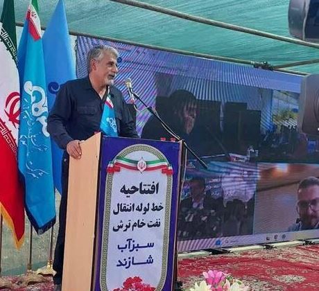 افتتاح خط لوله انتقال نفت خام ترش سبزآب-شازند استان مرکزی با حضور برخط رئیس‌جمهور