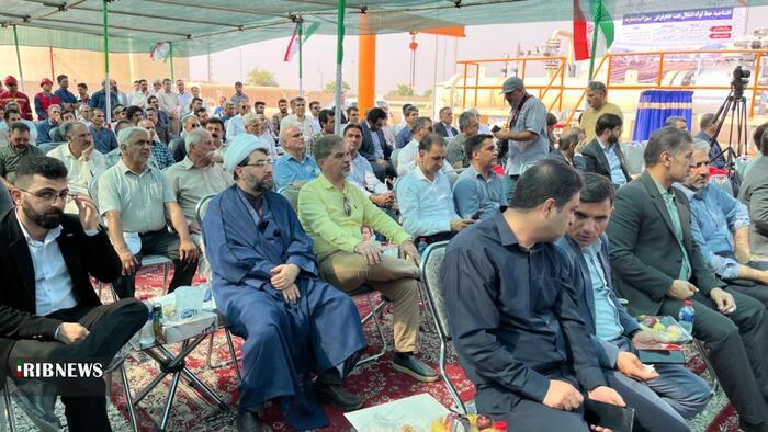 افتتاح خط لوله انتقال نفت خام ترش سبزآب-شازند استان مرکزی باحضور برخط رئیس‌جمهور