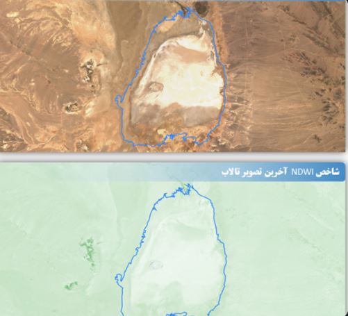 خشکسالی سال گذشته سبب شد تا ۹ تالاب معروف ایران خشک شوند.