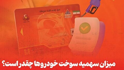 میزان سهمیه سوخت خودرو‌ها چقدر است؟