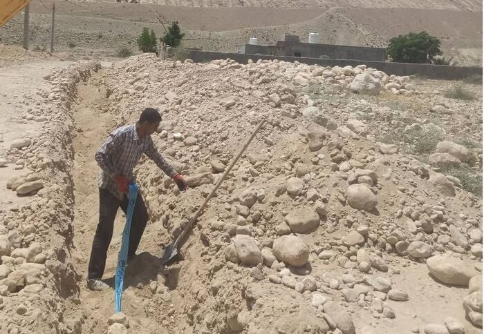 «گوین» هرمزگان به آب پایدار نزدیک شد