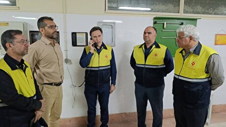 مانور میدانی تأمین برق مراسم تشییع پیکر رهبر شهید در مشهد