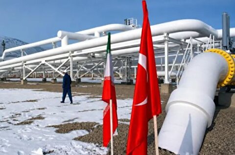 صادرات گاز ایران به ترکیه رکورد زد