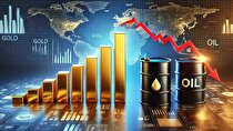تداوم کاهش قیمت نفت با امید به کاهش تنش‌ها در منطقه؛ طلا صعودی ماند